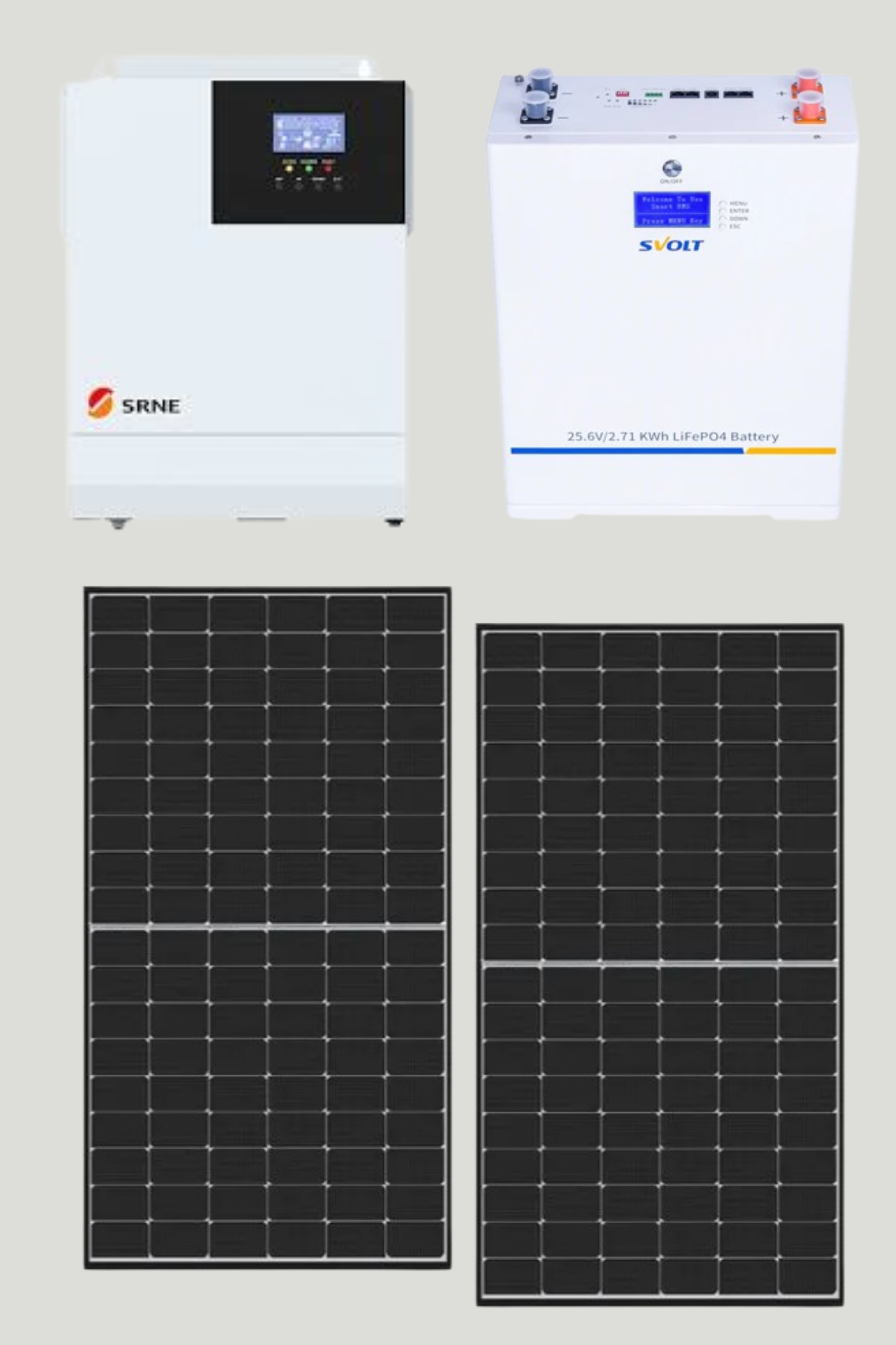 3KVA Basic Hybrid Solar System