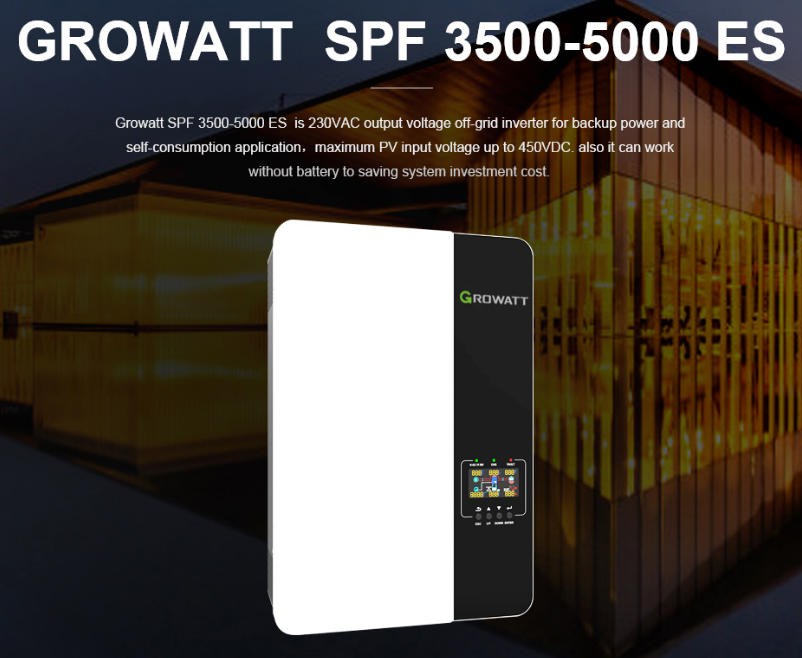 growatt-es5000-spf Hybrid inverter 