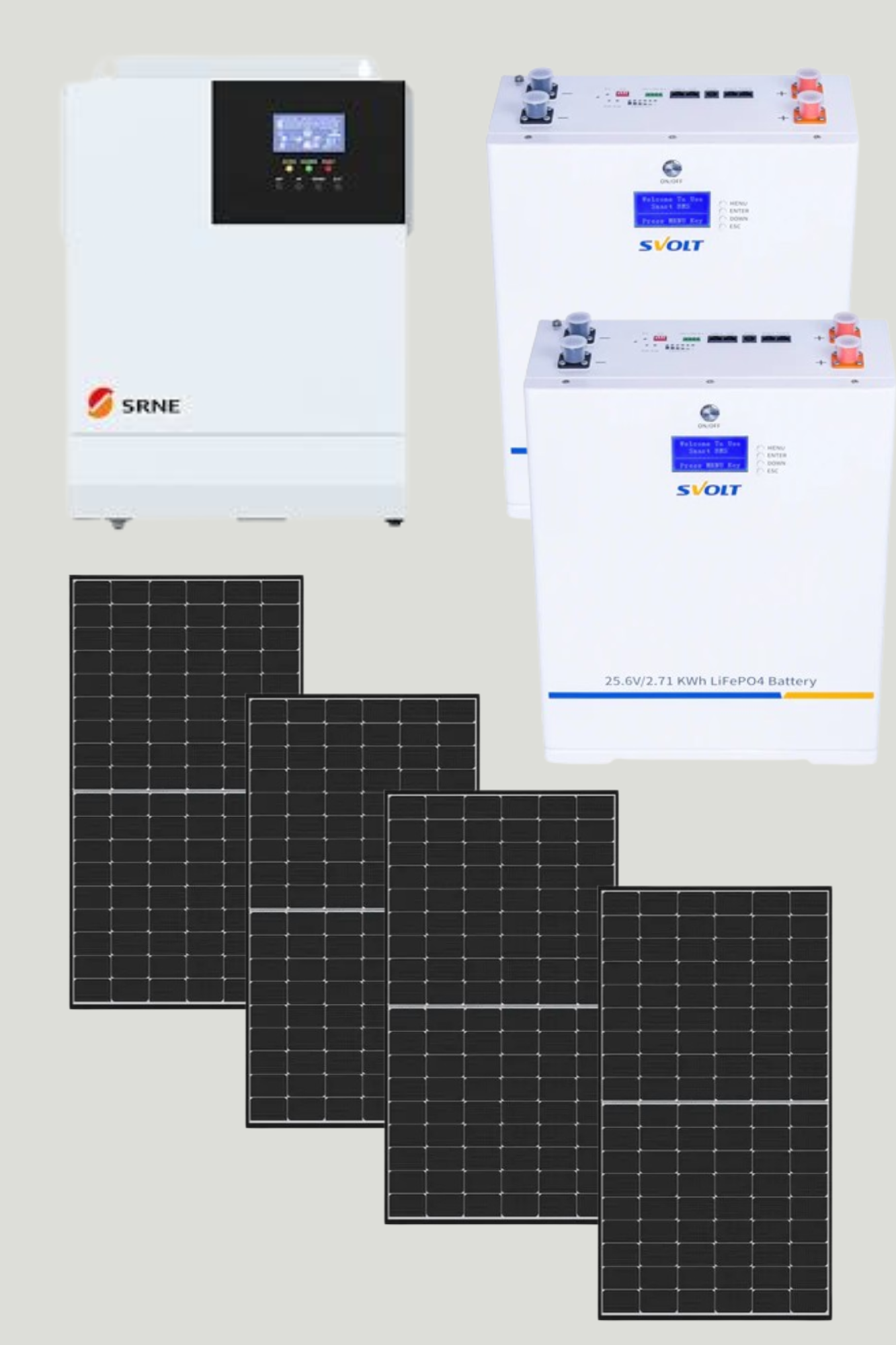 3KVA Premium Hybrid Solar System