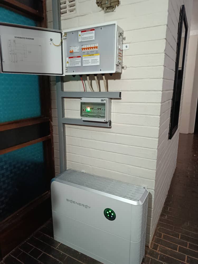 Gemsbok Close installation